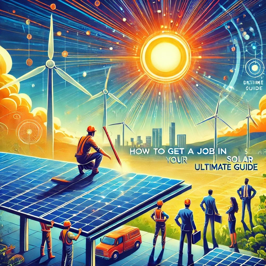 The Insider’s Guide to a Career in Solar Energy - Part 1